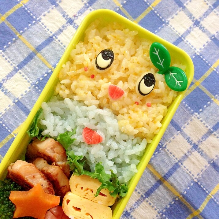 簡単キャラ弁☆ふなっしーのお弁当♪